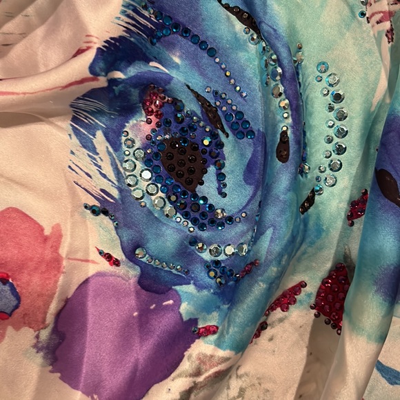 ST JOHN Silk Blouse - Picture 7 of 7